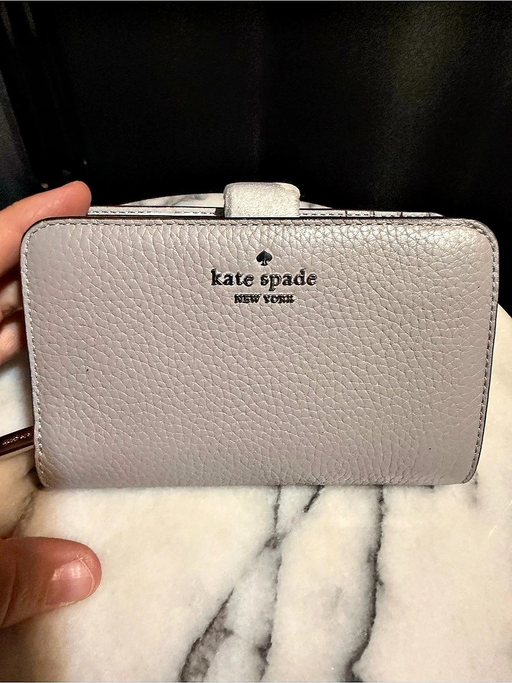 Kate Spade Gray Wallet Like New